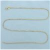 Image 1 : 18 Inch Box Link Chain Necklace in 18k Yellow Gold