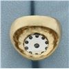 Image 4 : Men's Diamond Target Ring in 10K Yellow Gold