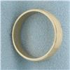 Image 2 : Banded Design Wedding Band Ring in 14k Yellow Gold
