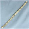 Image 3 : Diamond Tennis Bracelet in 10k Yellow Gold