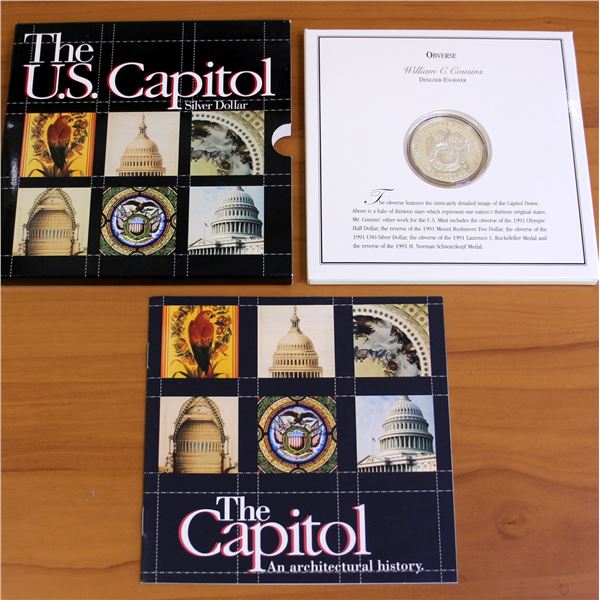 1994 US Capitol Commemorative Silver Dollar OGP