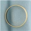 Image 2 : Mens High Polish Wedding Band Ring in 10k Yellow Gold