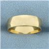 Image 1 : 6mm Wedding Band Ring in 10k Yellow Gold