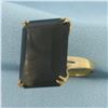 Image 2 : Smoky Topaz Statement Ring in 18k Yellow Gold