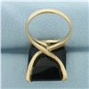 Image 4 : Smoky Topaz Statement Ring in 18k Yellow Gold