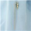 Image 2 : Ruby Stick Pin in 10k Yellow Gold