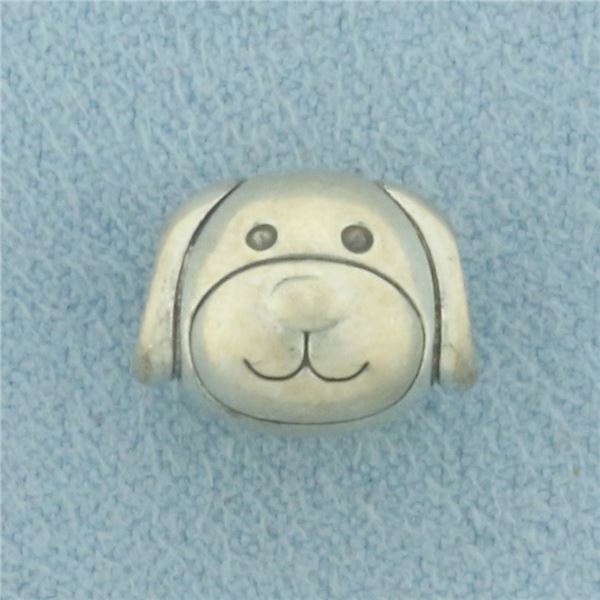Pandora Puppy Dog Bead Charm in Sterling Silver