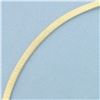 Image 2 : Italian 4mm Flat Omega Necklace in 14k Yellow Gold