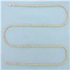 Image 1 : 25 Inch Rope Link Chain Necklace in 10k Yellow Gold