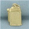 Image 3 : 3D Slot Machine Charm in 14k Yellow Gold