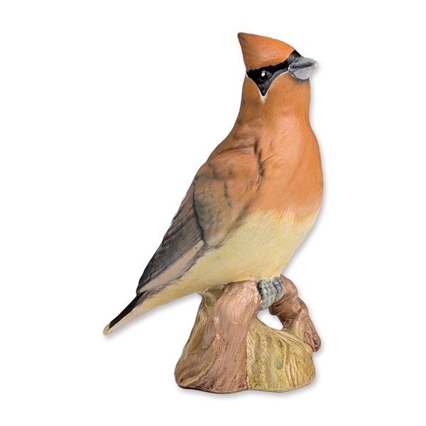 Beswick by Graham Tongue American Bird Series Figurine, Cedar Waxwing 2184
