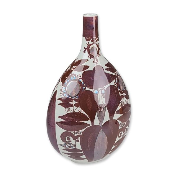 Royal Copenhagen Kari Christensen Fajance Bottle Vase