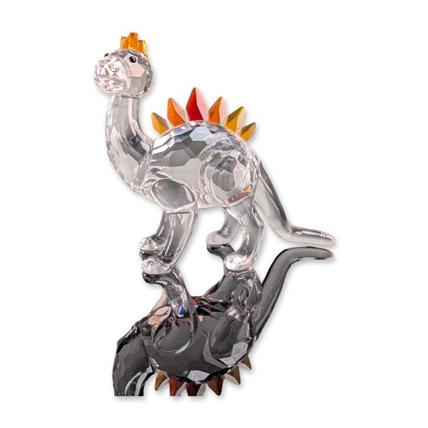 Swarovski Crystal Dino Stegosaurus Figurine