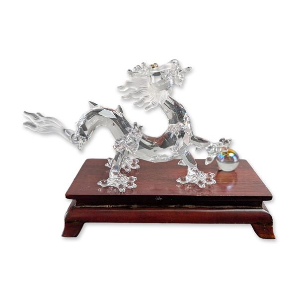 Swarovski Crystal Zodiac Dragon Figurine