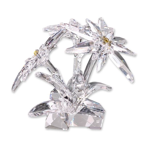Swarovski Crystal SCS Edelweiss Figurine
