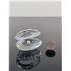 Image 6 : Swarovski Silver Crystal Clam Shell with Pearl