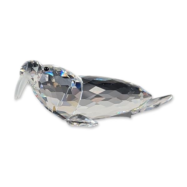 Swarovski Silver Crystal Walrus Figurine