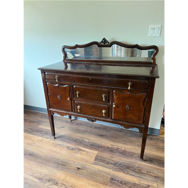 Antique Buffet Cabinet