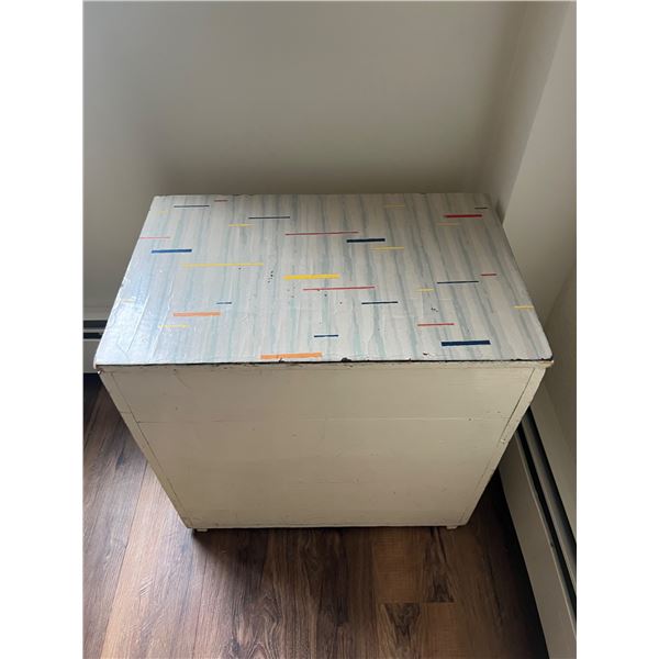 Vintage Wooden Storage Box
