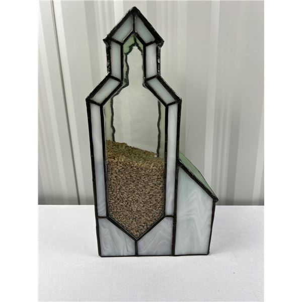 Stained Glass Grain Elevator