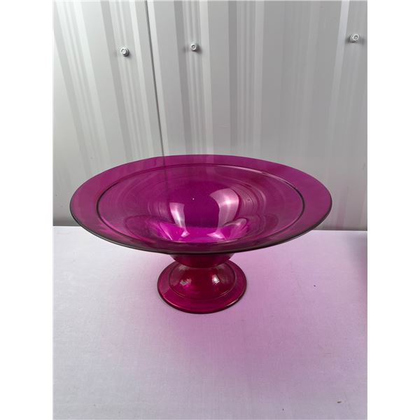 Art Glass Fruit Bowl