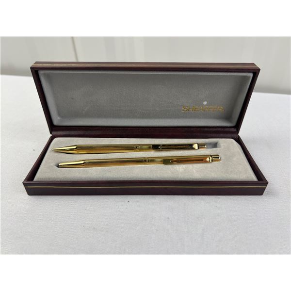 Sheaffer Gold Electroplated Set