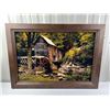 Image 1 : Framed Tapestry Art