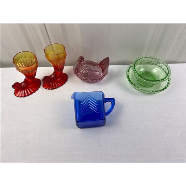 Coloured Glassware