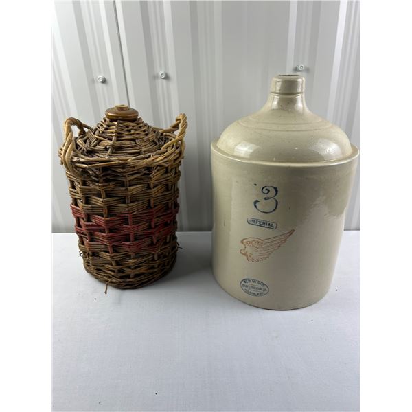 Vintage Crock Jugs