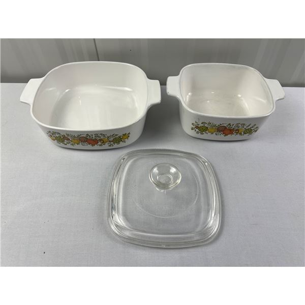 Corning Baking Dish Lot