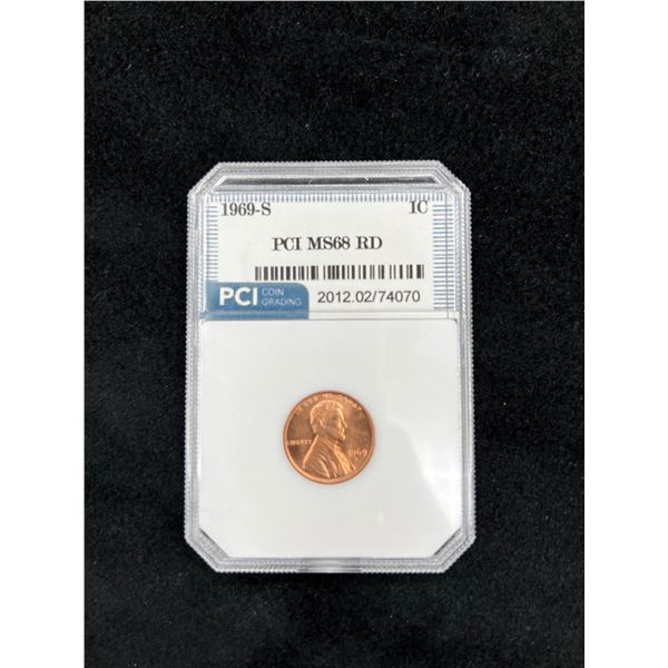 1969-S 1C American Penny