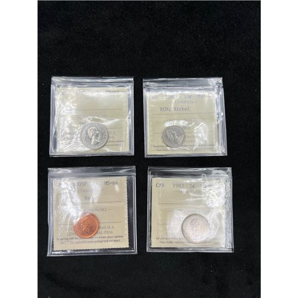 Graded Canadian Coins