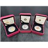 Image 1 : Royal Canadian Mint Coloured 25 Cent Coins