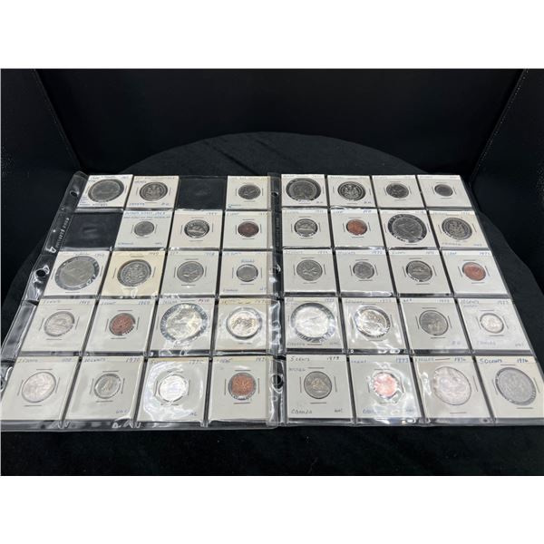 Sleeves of Canadian Coins