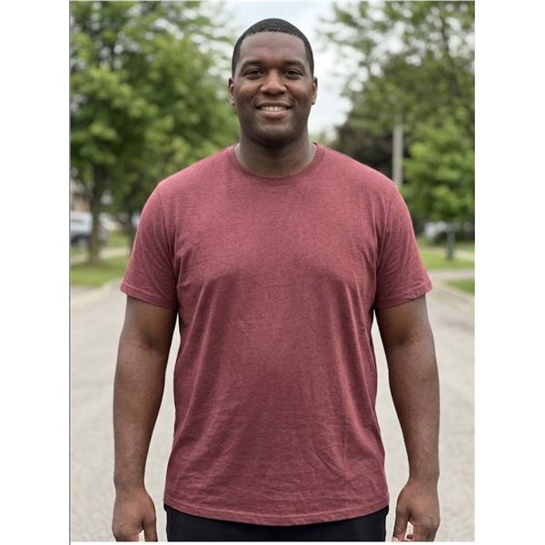 Denver Hayes Burgundy 2XLT T-Shirt