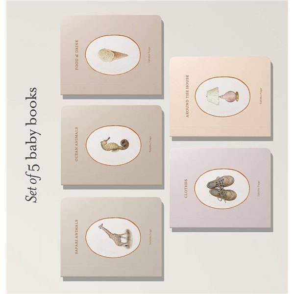 Our Little Library Vocabulary Board Book Set of 5