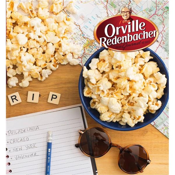 Lot of 6 - Orville Redenbacher Buttery Popcorn 6 x 82g