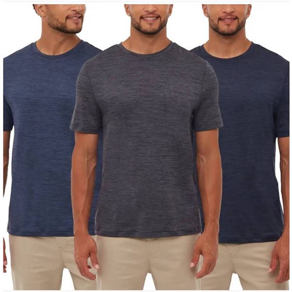 Bench Men's Active T-Shirts 3-Pack Large