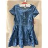 Image 2 : Calvin Klein Girls Denim Dress Size 6