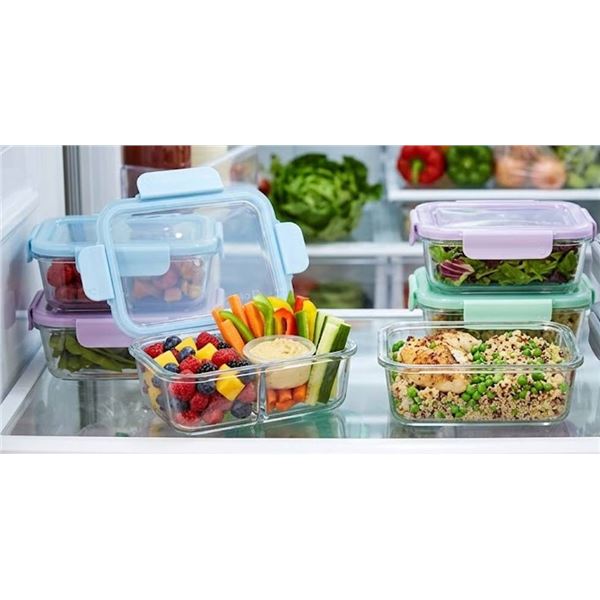 5 Ello Glass Food Storage Containers