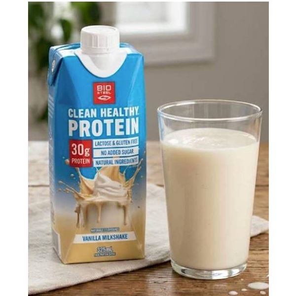 BioSteel Vanilla Protein Milkshake 18-Pack x 325ml