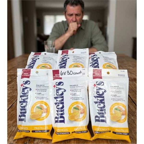 Buckley's Extra Strength Lozenges 6x30ct