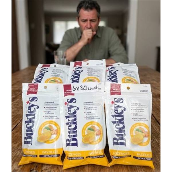 Buckley's Extra Strength Lozenges 6x30ct