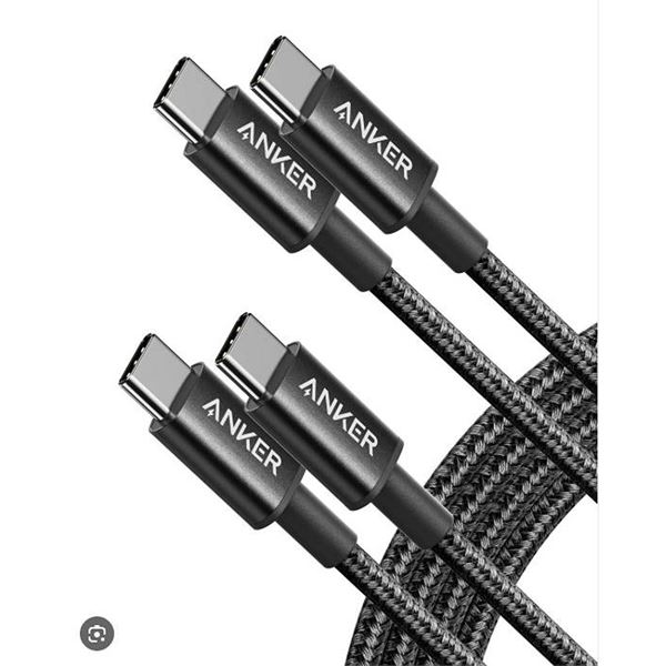 Anker 543 USB-C to USB-C Cable 6ft, 2-Pack
