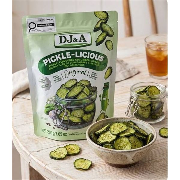 DJ&A Pickle-Licious Dried Cucumbers 200g
