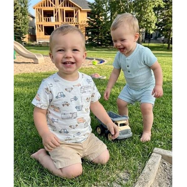 Carter's Baby Boy 3M Short Set, 2 Outfits