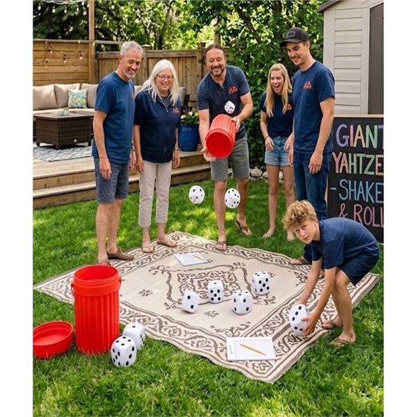 Giant Yahtzee Game Set by Hasbro