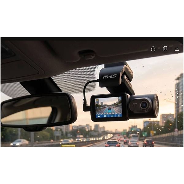 Type S Dual View 4K Dash Cam Set