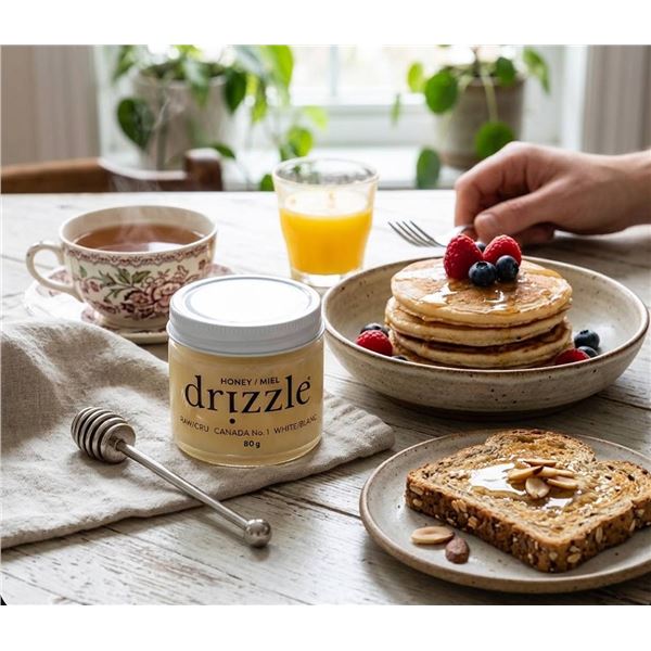 Drizzle Raw Honey 12 x 80g Jars