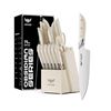 Image 2 : HAUGO Obsidian Series 14-Piece Knife Set